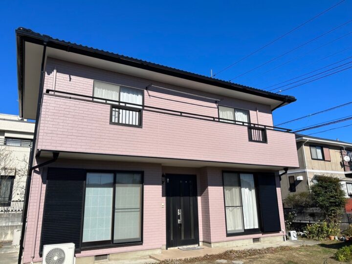 茨城県日立市/スーパーシャネツサーモSi・超低汚染リファイン1000Si-IRを使用して屋根・外壁塗装