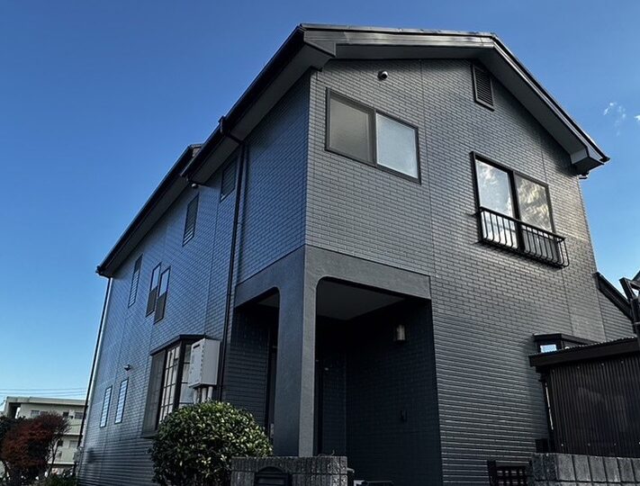 茨城県日立市/スーパーシャネツサーモSI・シリコンREVO1000-IRを使用して屋根・外壁塗装