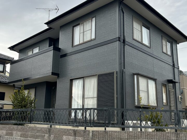 茨城県日立市/シャネツテックSI-JY・シリコンREVO1000-IRを使用して屋根・外壁塗装