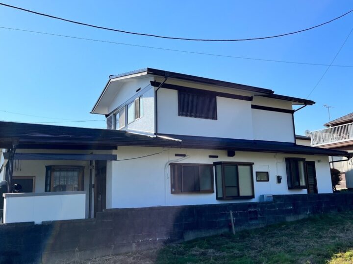 茨城県日立市/スーパーシャネツサーモSi(屋根）超低汚染リファイン1000Si-IR(外壁) を使って屋根･外壁塗装工事